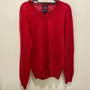VINTAGE Red Wool Sweater